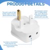 Grounding Cable Connection with UK Plug 15 Feets Earthing Line