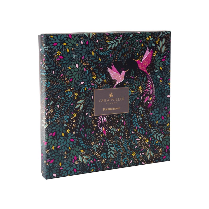 Sara Miller India Collection - Hummingbird Serving Plate - Deep