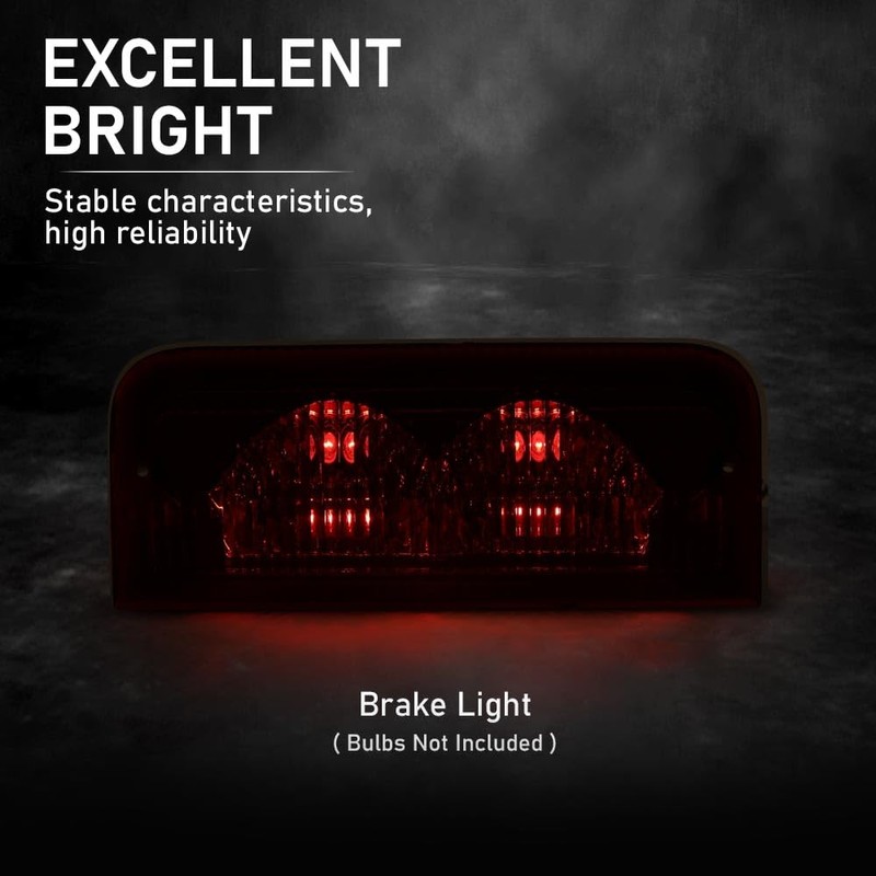 G-PLUS 3rd Third Brake Light Stop Lamp Assembly Compatible with