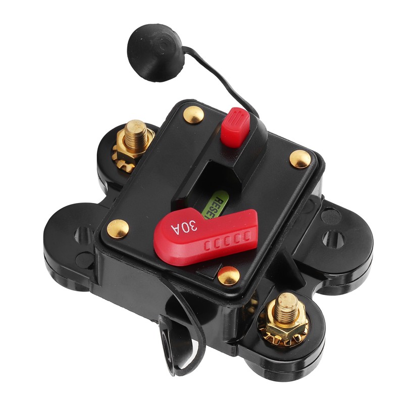 Car Audio System Fuseholder Automatic Circuit Breaker 12V‑24V DC Auto