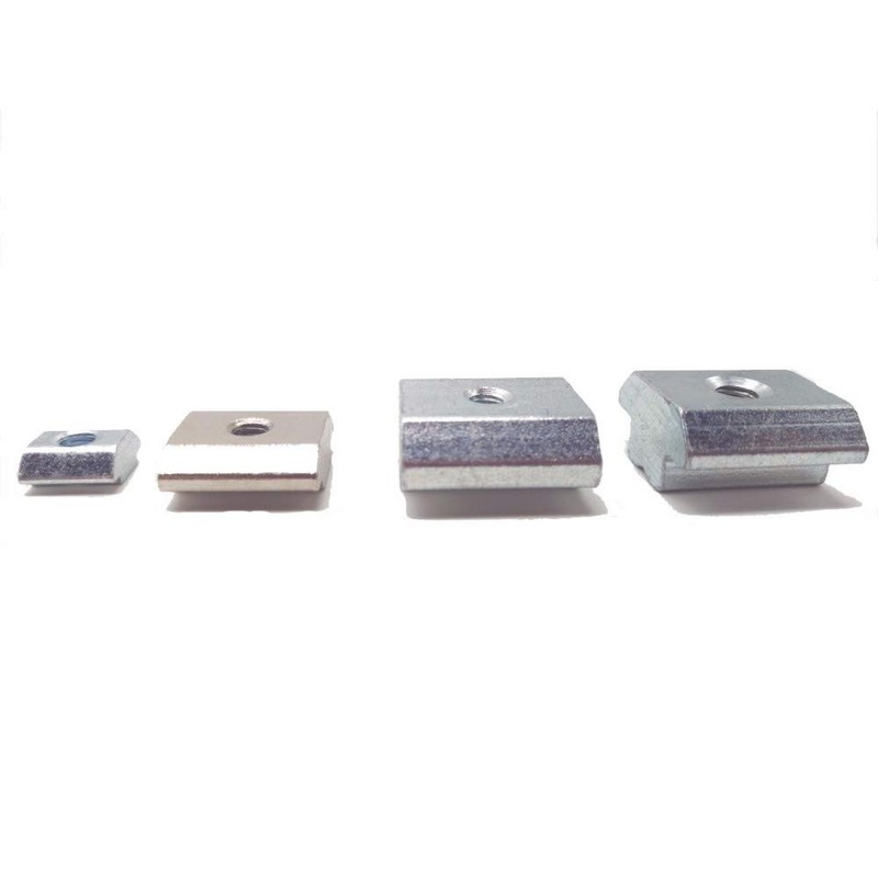 30 Pcs T-Slot Nuts 20 Rail Aluminum M3 Slider Nuts