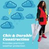totes Clear Bubble Umbrella with Dome Canopy, Lightweight Design, Wind