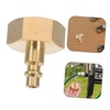 BESPORTBLE Garden Hose Fitting for Rv Winterizing Air Hose Quick