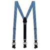 Oxford Kent by SuspenderStore Dressy Multi-Stripe Suspenders - 1.38-Inch Wide