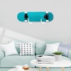 2PCS Skateboard Wall Mount Display Rack Acrylic Skateboard Wall Hanger