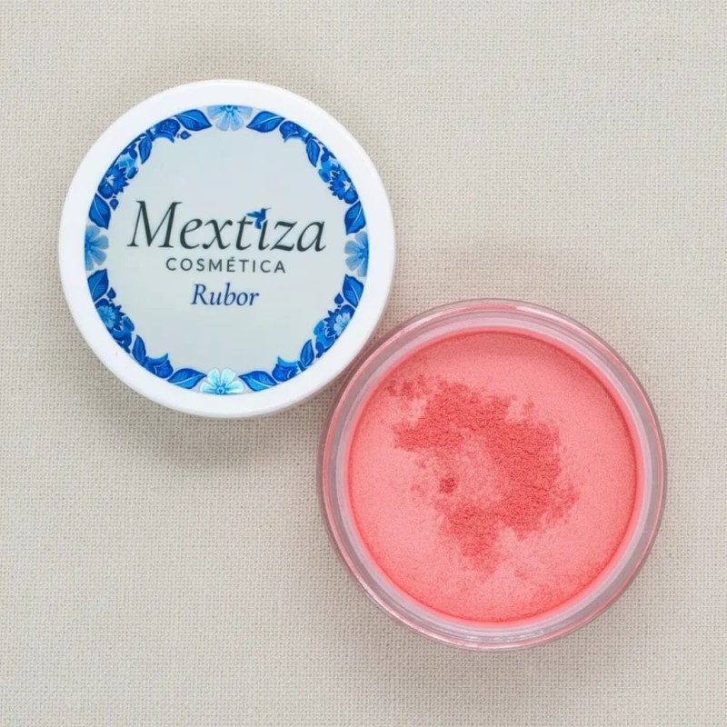 Rubor En Polvo Mineral Mextiza Sfp 10 Rubor Natural Noche
