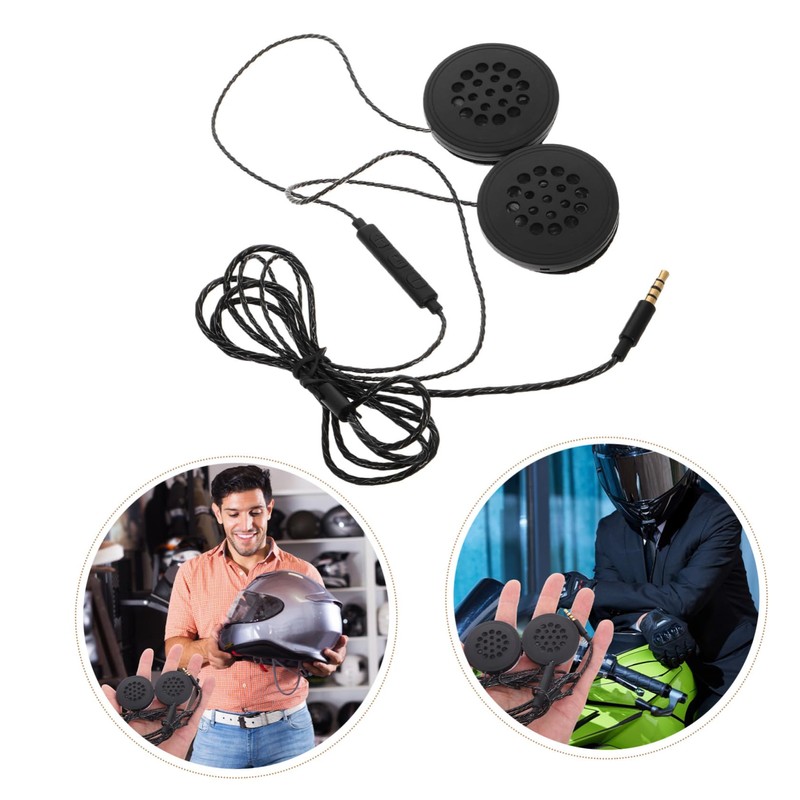 Mipcase High Fidelity Motorcycle Helmet Headset with Ergonomic Design Mic