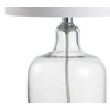 JONATHAN Y JYL1027A 19" Moroccan Blue Glass Table Lamp, Coastal