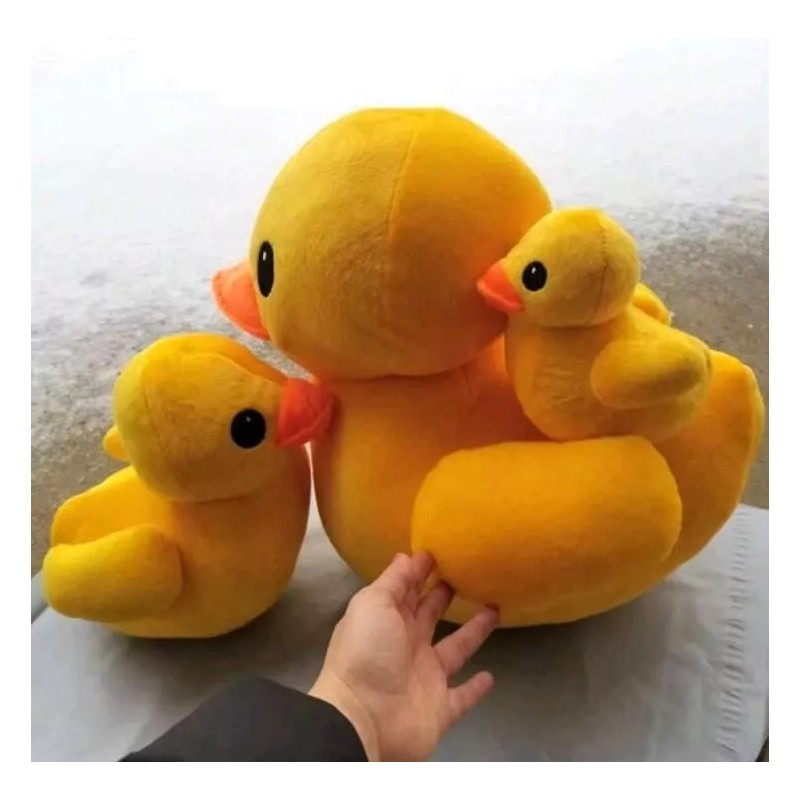 KFMX Peluche Pato Amarillo Suave Y Lindo