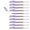 edding 2185 gel roller - violet metallic - box of