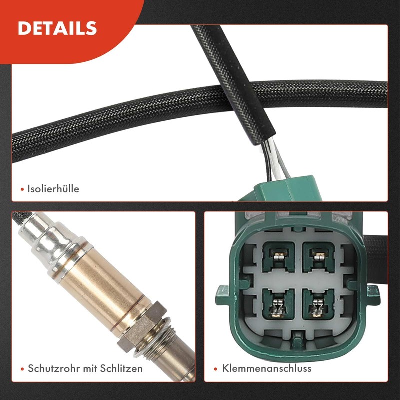 Frankberg 1x Oxygen Sensor 4-Pin Diagnostic probe after catalytic converter