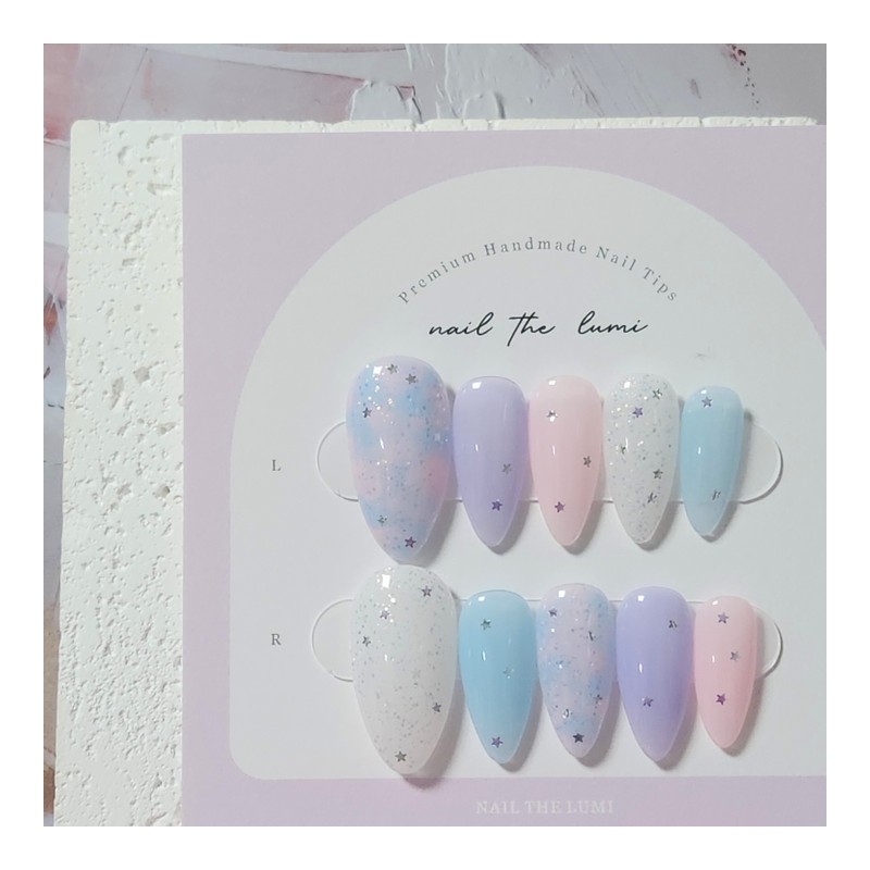 I'll give you the universe Handmade nail tip - short