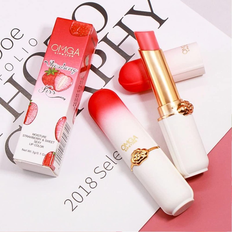 GECOMO OMGA G8006S G8006S Peach Girl Crystal Color Change Lipstick