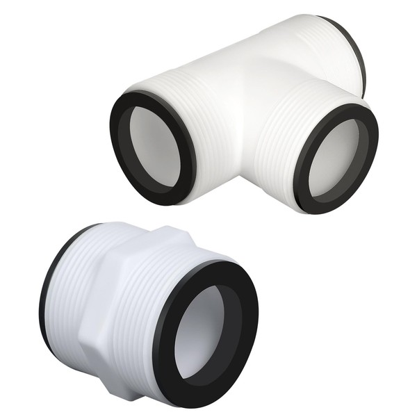 lalago 2pcs 38 mm 2&3 Way Swimming Pool Connection, Pool