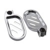 DH-LINK 2X Soap Dish Adjustable Shower Rail Slide Soap Plates