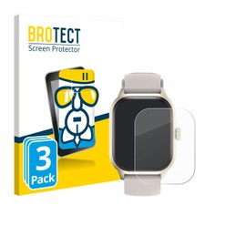 BROTECT Protective Glass for LAOYABB QS07 2.01 Inch (Pack of 3) Protective Film Tempered Glass [Extremely Scratch-Resistant 9H, Anti-Fingerprint, Ultra Transparent]