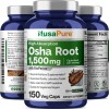 NusaPure OSHA Root Extract 1500 mg Per Vegan Caps |