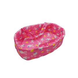 WakaoFeeling Baby Doll Bassinet for 9 Inch - 10 Inch - 11 Inch Baby Dolls, Dolls Carry Basket,Doll Cradle