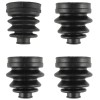 Caltric 2 Rear Axle Inner Outer CV Boot Kit for