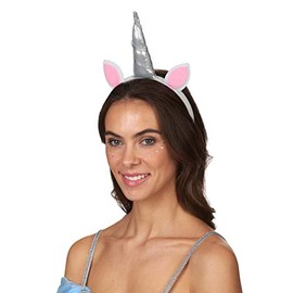 Andrea Moden 3888005 Unicorn Headband with Horn and Ears, Animal, Mythical Creatures, Tiara, Unicorn, Hair Accessories, Theme Party, Carnival
