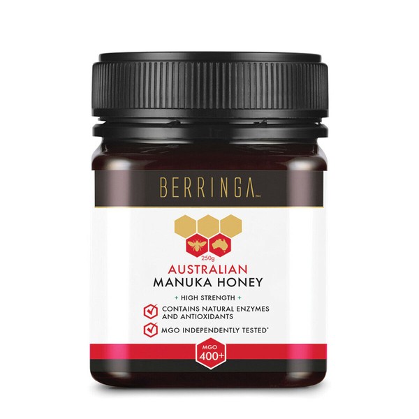 Berringa Super Manuka Honey MGO 400+ UMF 12+ 250g Pure Premium Australian Made