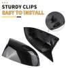 MAXDOM Mirror Caps Carbon Fiber Pattern Compatible with X3 G01