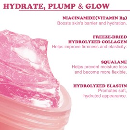 Belligern Collagen Jelly Cream,Collagen Gel Face with Hydrolyzed Protein,Collagen Jelly Face Serum,Reduces Pigmentation,Deeply Moisturizes,Suitable for All Skin Types (110ml)