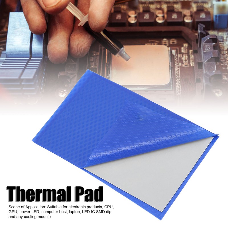 Thermal Pad 13.8 W/mK Conductivity 90x60mm Good Insulation Heat Resistance