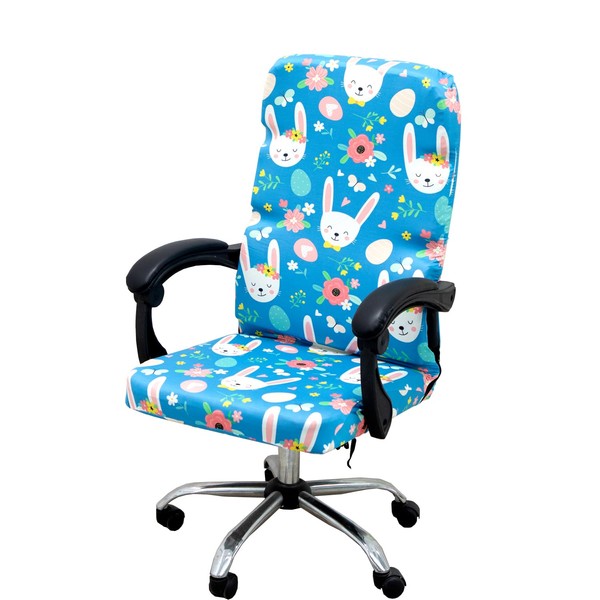 Easter Stretch Office Chair Cover Slipcover, Soft Fit Universal Desk