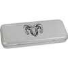 Azeeda 'Ram Head ' Metal Hinged Stationery Tin/Storage Box (TT00234961)