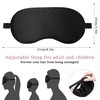 2 Pack Sleep Mask, 100% Blackout & Zero Pressure, Luoqun88