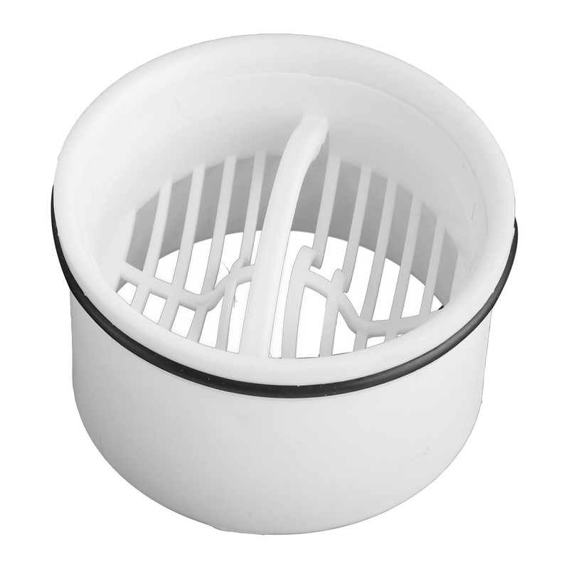 Hair Strainer + Immersion Pipe for Shower Drain Fitting Set,