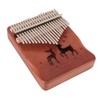 21 Keys Thumb Piano Musical Instruments Kalimba Finger Piano with