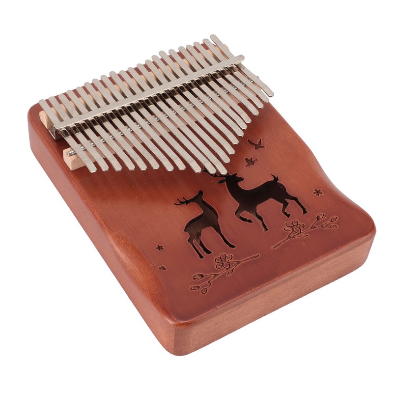 21 Keys Thumb Piano Musical Instruments Kalimba Finger Piano with