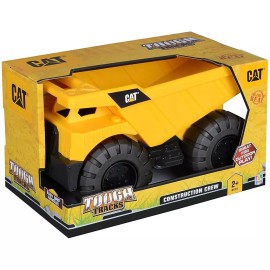 Toy State CAT Construction Crew Dump Truck Caterpillar Tough Tracks Indoor Outdoor Toy