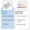 Bates- Paint Roller Covers, 36 Pack, 4-Inch Covers for Paint