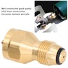 Propane Tank Refill Adapter 1LB Solid Brass Universal Mini for