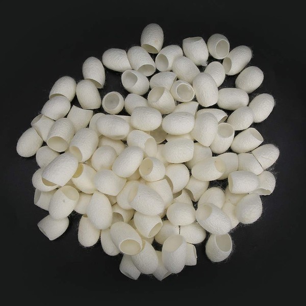 100 Capullos De Capullos De Gusano Naturales, Eliminación De Espinillas,