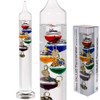 Out of the Blue Galileo Glass Thermometer – 28 x 8 x 7 cm