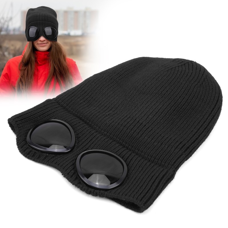 Fashionable Hat Goggles Thermal Warm Autumn Winter Cold Protector Sports
