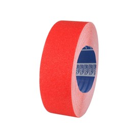 ACIT 18.3m x 25mm Stair Tread Anti Slip Tape for Stair Treads - Ideal for Indoor and Outdoor Use - Drop Protection - Anti-slip Strips for Stairs - Red