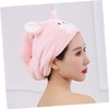 Healeved Thick Fleece Hair Towel Wrap Adorable Dry Hair Hat