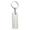 Komonee 10 x Ruler Metal Hand Tool Keychain – Novelty