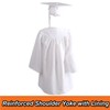 OSBO GradSeason Unisex Matte Kindergarten Graduation Gown Cap Tassel Set