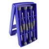 Universal Tool 6 piece Swivel Head Torx Screwdrivers, Blue