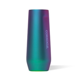 Corkcicle Stemless Flute - Chill Drinks for 9 Hours - Summer Drinkware Gift - 7 oz - Dragonfly