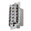 Chrome Tremolo Bridge System Electric Guitar Bridge Parts Set for