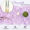 8 Pack Cheesecloth Table Runner 10Ft Boho Gauze Table Runner