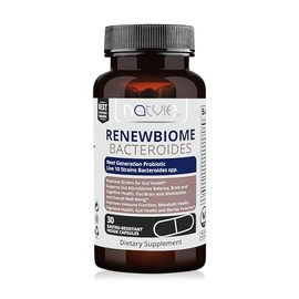 Renewbiome Bacteroids - Probiotic with 10 Strains of Bacteroides - 5 Billion CFU in 1 Gastric Juice-Resistant Capsule - 30 Capsules