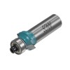 sourcing map Roundover Router Bit 1/2 Shank 1/8" Radius Carbide